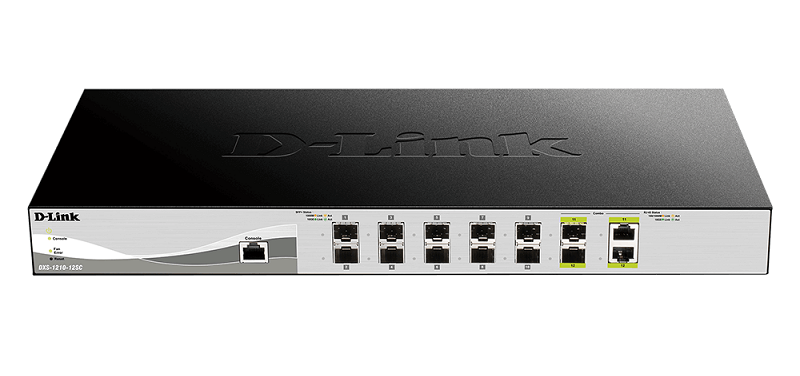 D-Link DXS-1210-12SC 12-Port Smart Managed Switch